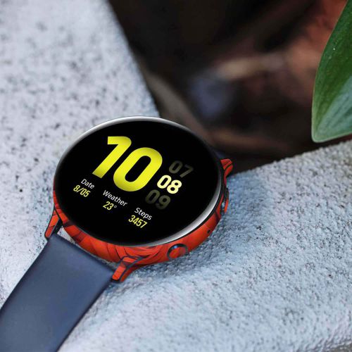 Samsung_Galaxy Watch Active 2 (44mm)_Red_Flower_4